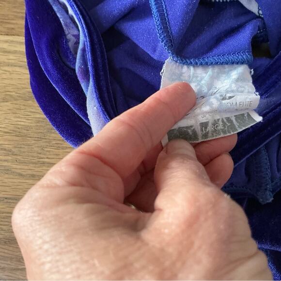 GK Purple Size Child Large Gymnastics Leotard - Picture 7 of 9